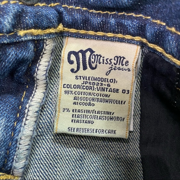 Miss Me Vintage 03 Studded Bootcut Jeans size 28 - Picture 11 of 16